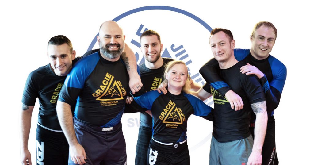 students of a no-gi bjj class in swindon